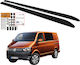 Integrated Roof Rails Volkswagen T5 T6 Short L1 From 2003 Black
