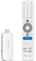 Peaq Pgs 1000 Fhd Google Tv Media Player White Peaq Pgs 1000 Fhd Google Tv Media Player White