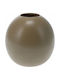 Koopman Decorative Black Porcelain Vase 10xH12cm