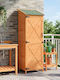 Wooden Garden Shed M0.595xW0.56xH1.765m