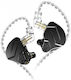 KZ Zsn Pro X No Mic Τύπου Ear Hook Μαύρα