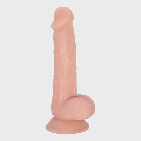 STD Ρεαλιστικό Dildo με Βεντούζα Flesh