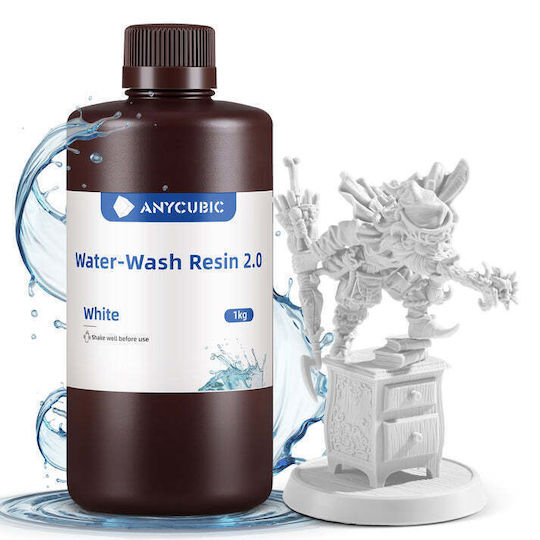 Anycubic Resin for 3D Printer White (SSX2WH-101A)