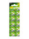 Genius Pack Baterie Alkalină Pentru Ceasuri LR66 1.55V