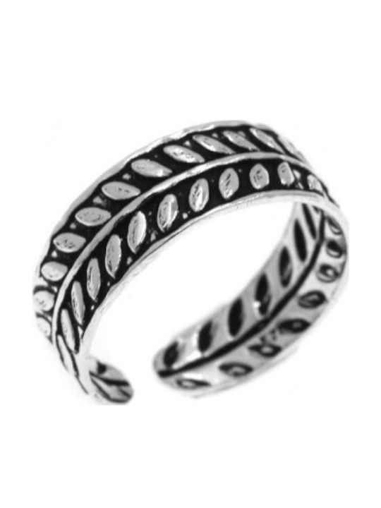 Amalfi Accessories Γυναικείο Δαχτυλίδι Ποδιού από Ασήμι