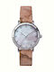 Alviero Martini 1a Classe Γυναικείο Ρολόι 30mm Μπαταρίας με Ασημί Δερμάτινο Λουράκι
