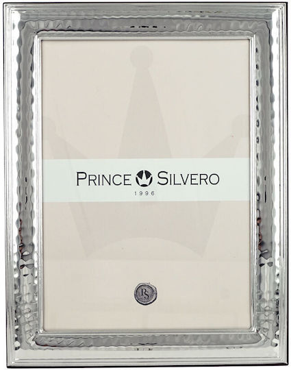 Prince Silvero Metallic Photo Frame With Silver Frame