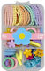 Little Flower Elastic Pentru Păr Set 60 Bucăți Colorate