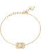 Guess Women's Steel Gold Plated Bracelet 21cm