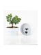 Relaxdays Ghiveci De Flori Alb 13x12,5x12,5 Cm