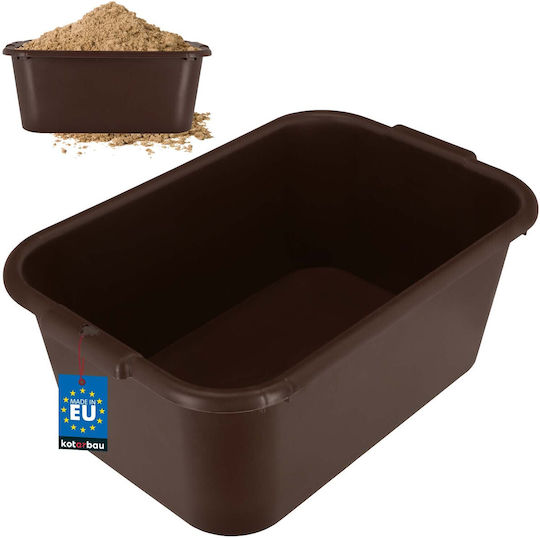 Kotarbau Kunststoff Blumentopf Braun 45cm