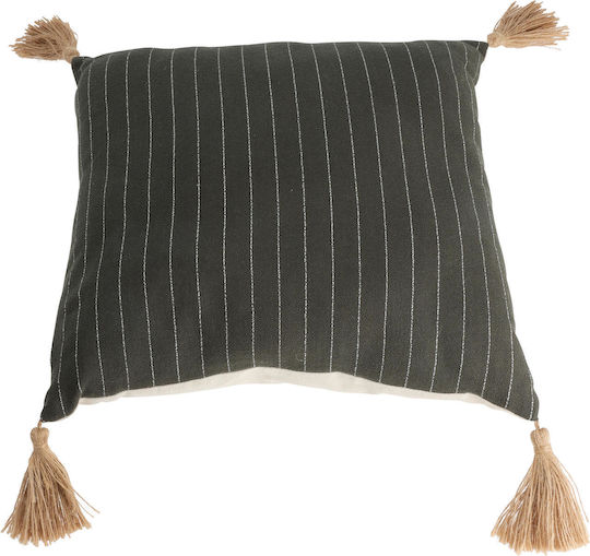 Koopman Black Cushion 43x43 cm