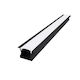 Hazel LED Strip Aluminum Profile P115u Black Wi...