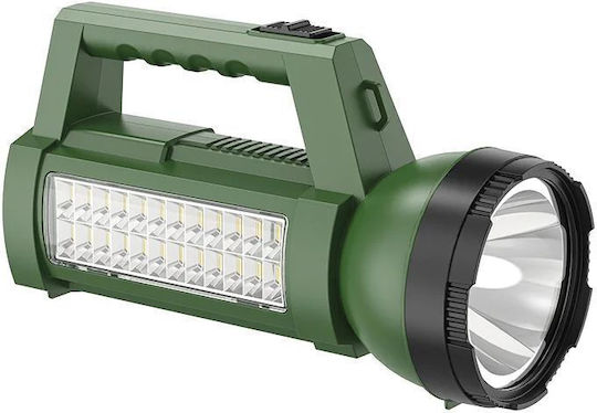 DP Craft Επαναφορτιζόμενος Φακός LED Διπλής Λειτουργίας