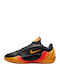 Giannis Freak 8 Fearless Low Basketball Shoes Black Laser Crimson Metallic Silver Laser Orange