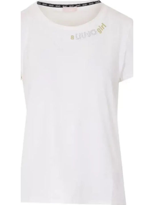 Liu Jo Γυναικείο T-shirt Λευκό