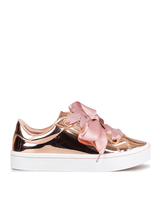 Skechers Liquid Bling Sneakers Ρόζ-χρυσό