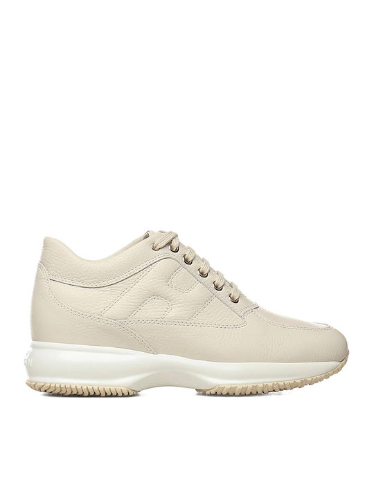 Hogan Interactive Γυναικεία Sneakers Yogurt
