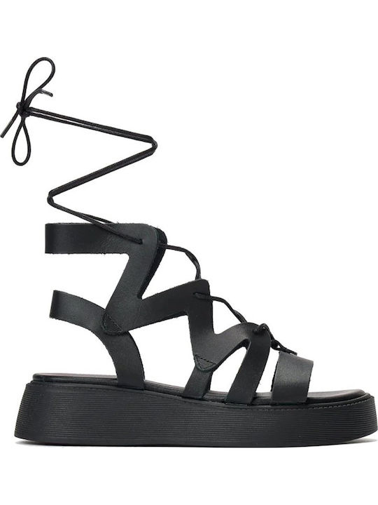 Women's Flat Sandals Black