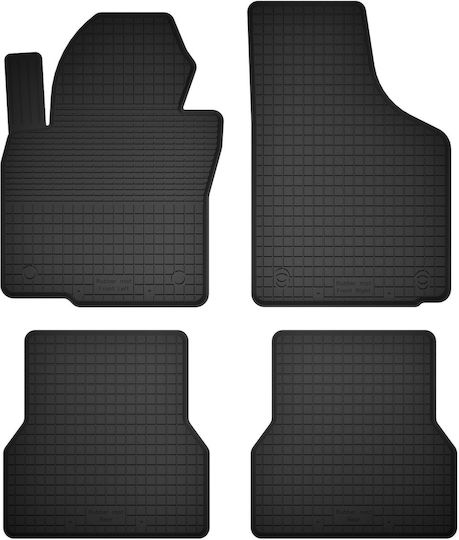 Car Rubber Mats Set 4 Pcs Universal Volkswagen Eos Cabrio 2005-2015