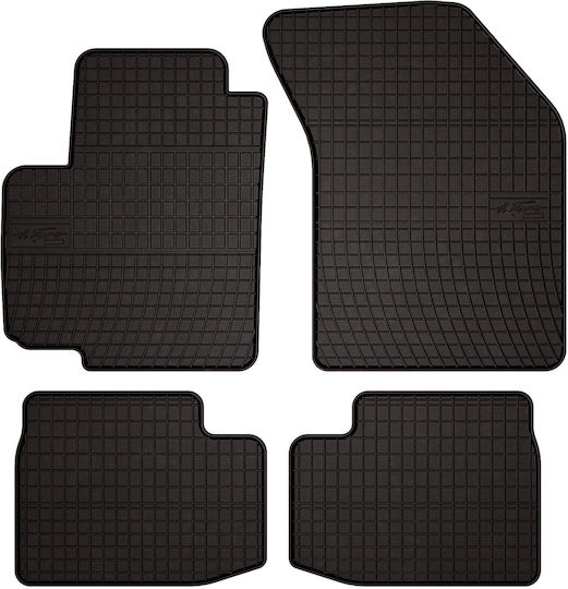 Rubber Car Mats Suzuki Swift Iv Hatchback 2005-2010 Black Fitted