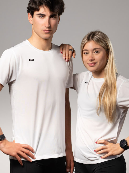 Technical Athletic T-Shirt Raw White