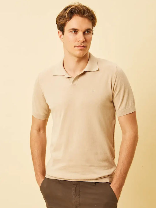 Polo Blouse Beige