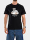 T-shirt Μαύρο