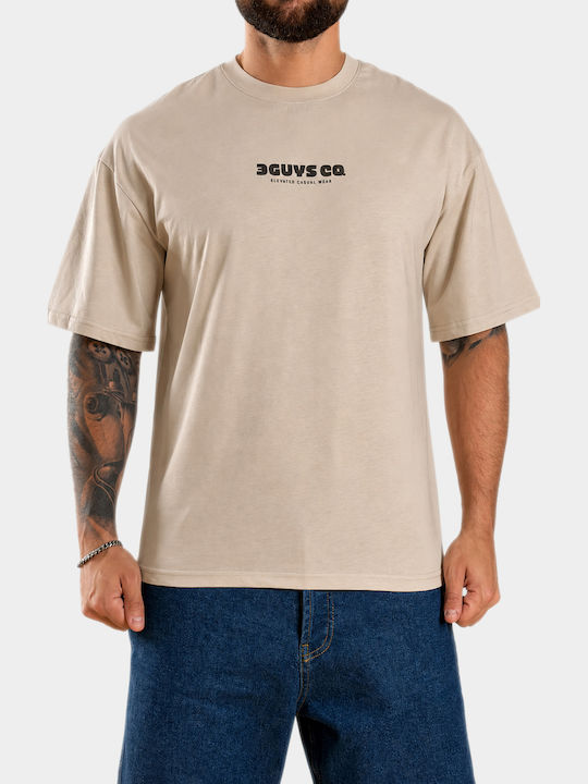 3Guys Tricou Bej