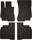 Rubber Car Mats Mercedes W221 S-class Sedan 2005-2013 Black Fitted