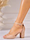 Suede Damen Sandalen Khaki