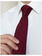 Martin & Co Men's Synthetic Knitted Tie In Burgundy Colour