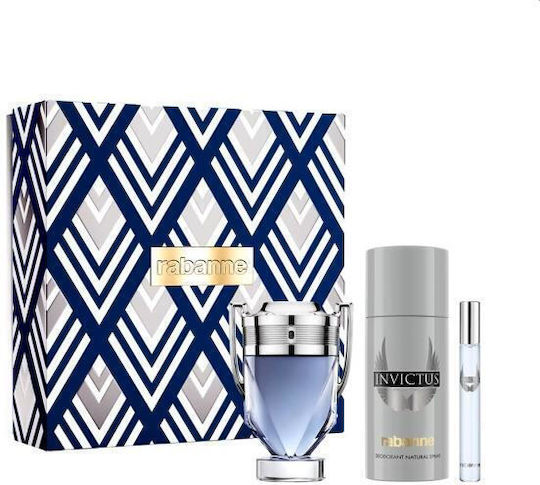 Rabanne Invictus Σετ με Eau de Toilette
