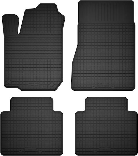 Car Rubber Mats Set 4 Pcs Universal Honda Legend Ii Coupe 1991-1996