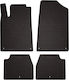 Rubber Car Mats Peugeot 607 Sedan 1999-2010 Black Fitted