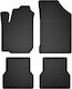 Car Rubber Mats Set 4 Pcs Universal Opel Meriva A Minivan 2002-2010