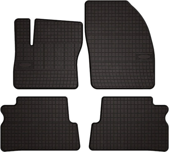 Гумени Килими За Кола Ford C-Max Mk1 Миниван 2003-2010 Черни Фитнати