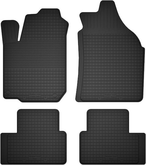 Set 4 Covorașe Auto Cauciuc Universal Jeep Compass Mk49 Suv 2007-2017