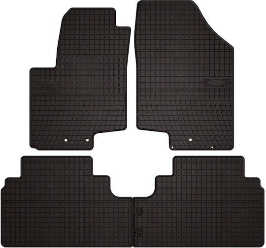 Covorașe Auto Cauciuc Hyundai Ix20 Minivan 2010-2018 Negre Personalizate