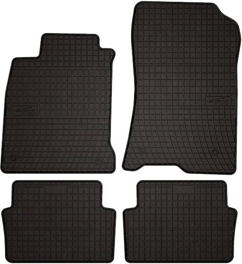 Covorașe Auto Cauciuc Renault Laguna III Liftback Estate 2007-2015 Negre Făcute La Măsură