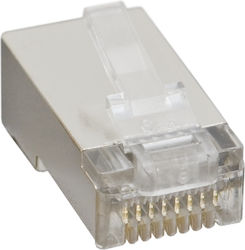 Set 100 Prize RJ45 8p8c FTP Cat5 Conectori Ecranati Pentru Cablu De Rețea