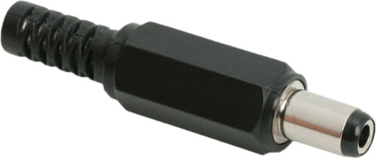 Set 5 Dc 5.5 × 2.5 Mm Plugs Anti-break Protection Plastic Power Connector