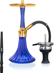 Aladin Wasserpfeife Epox 360 Einzeln Blau Gold Aladin Wasserpfeife Epox 360 Einzeln Blau Gold