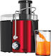 Telco Juicer 850W Inox Red