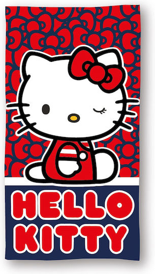 Hello Kitty Cutie Style Bath Towel Beach Towel 70x140cm Fast Dry