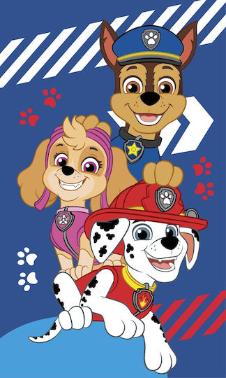 Paw Patrol Blue Hand Towel Face Towel 30x50 Cm