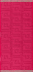 Beauty Home Art 2308 Baumwoll-Strandtuch Fuchsi...