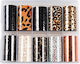 Luxorise Set Folii Transfer Design Pentru Unghii #47 Imprimeu Animal 10 Bucăți