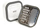 Alista Home Răzătoare pentru Fructe și Legume din Oțel Inoxidabil cu Container 13.7x13.7x6.4cm