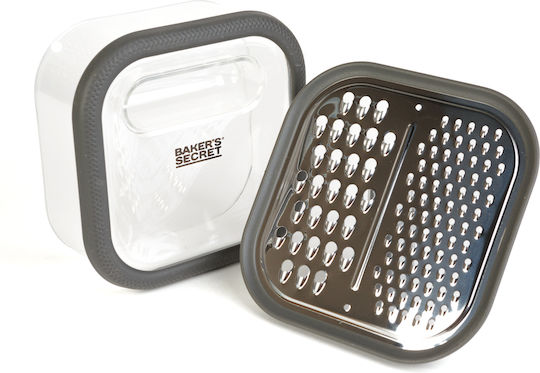 Alista Home Răzătoare pentru Fructe și Legume din Oțel Inoxidabil cu Container 13.7x13.7x6.4cm